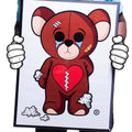 CRYING TEDDY BEAR POSTER